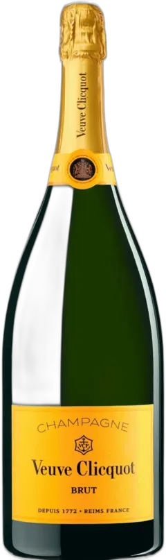 vue du vin Champagne Veuve Clicquot Brut Etui