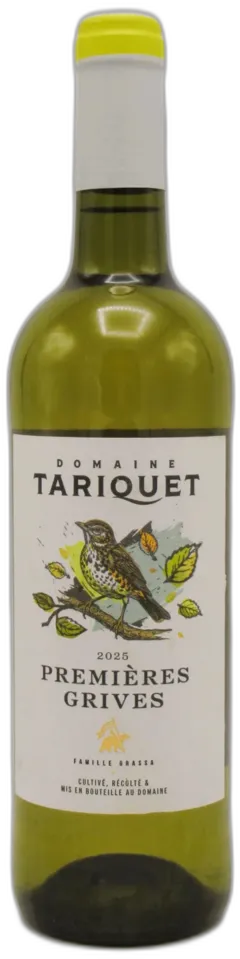 capture du vin Domaine Tariquet Dernieres Grives Cotes de Gascogne Sud Ouest