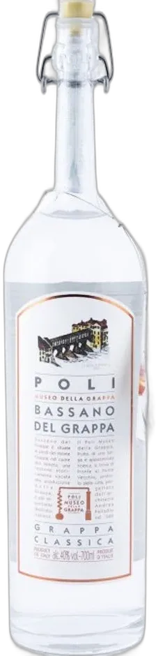 photo du vin Grappa Bassano 24 Carati 2 Verres Emballage Legno Poli