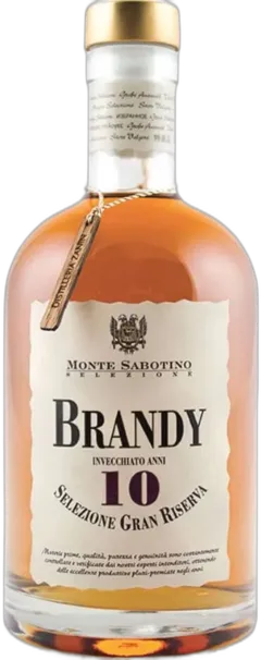 vue du vin Brandy Stravecchio Monte Sabotino 10y