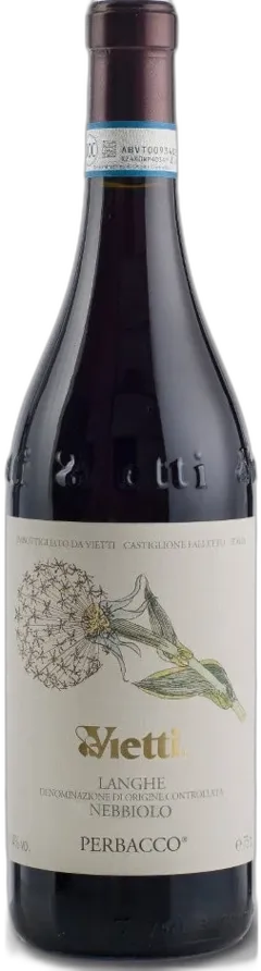 photo du vin Langhe Doc Nebbiolo Perbacco Vietti