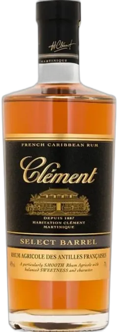 photo du vin Clement Esb Select Barrel 40 Aoc Martinique