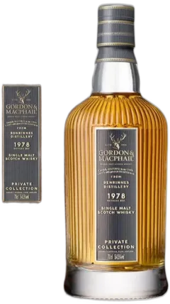 illustration du vin Benrinnes Imbottigliato Nel Invecchiato 43 Anni Cassa Legno Private Collection Gordon & Macphail