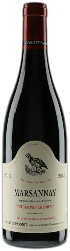 photo du vin Geantet Pansiot Marsannay "Champs Perdrix"