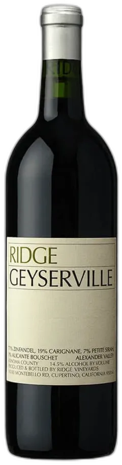 photo du vin Ridge Vineyards Monte Bello