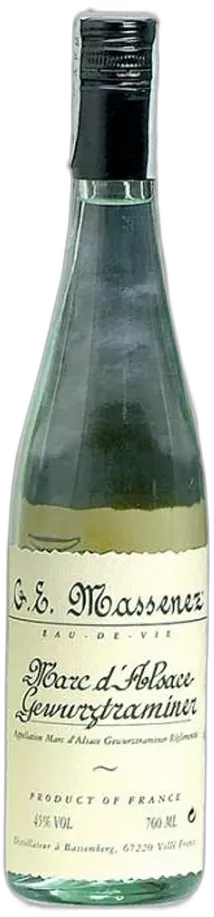 vue du vin Marc de Gewurztraminer