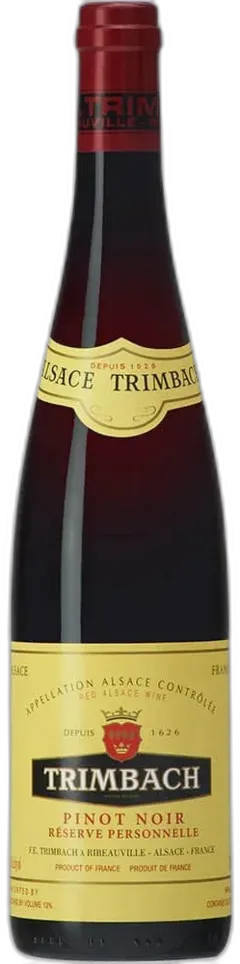 vue du vin Alsace Coteaux Calcaires Pinot Noir