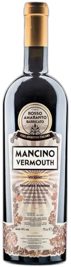 photo du vin Mancino Rosso Amaranto Vermouth