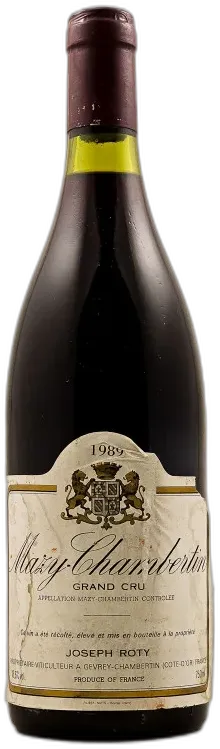 photo du vin Joseph Roty Mazy Chambertin 1989