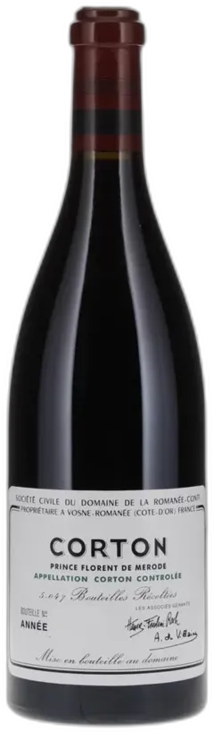 photo du vin Corton Grand Cru