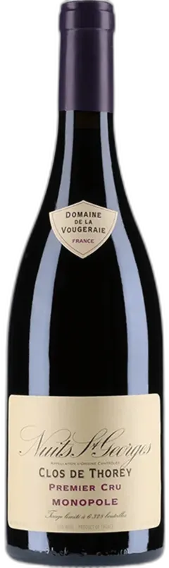 vue du vin Clos des Thorey Monopole 1er Cru