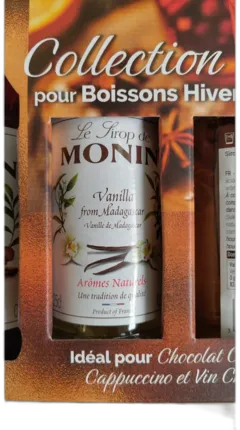 illustration du vin Monin Sirop de Vanille de Madagascar