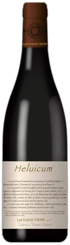 illustration du vin les Vins de Vienne "Heluicum" Syrah Igp Collines Rhodaniennes Rouge