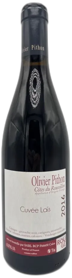 photo du vin Olivier Pithon "Lais" Côtes du Roussillon Rouge Bio