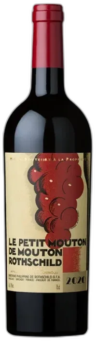 vue du vin Petit Mouton de Rothschild