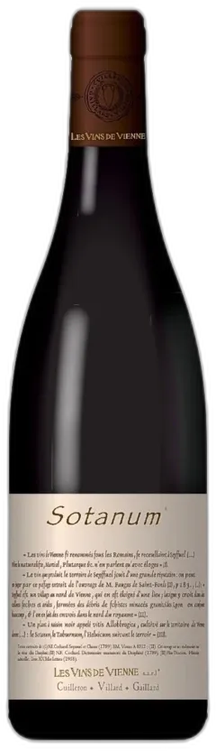 photos du vin Sotanum les Vins de Vienne