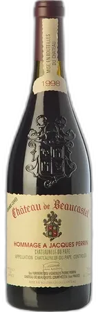 photo du vin Châteauneuf-du-Pape Château de Beaucastel Hommage à Jacques Perrin Famille Perrin