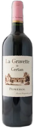 vue du vin la Gravette de Certan