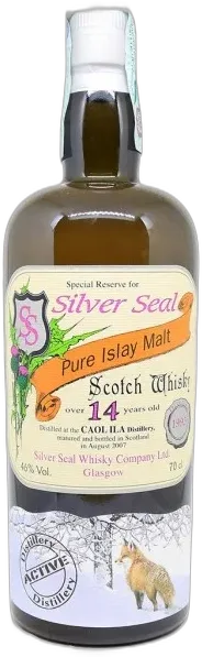 vue du vin Caol Ila 14 Ans Silver Seal