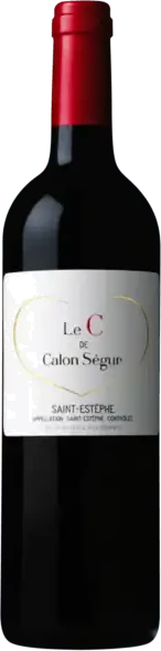 photo le C de Calon Segur Rouge 2021 un Grand Crus st Estephe