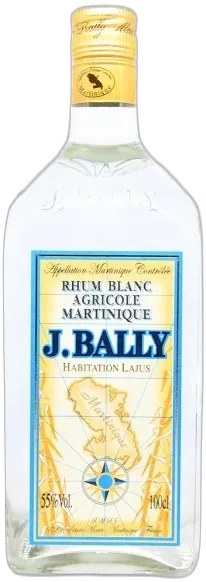 photo Rhum Bally Rhum Blanc de 1 Litre