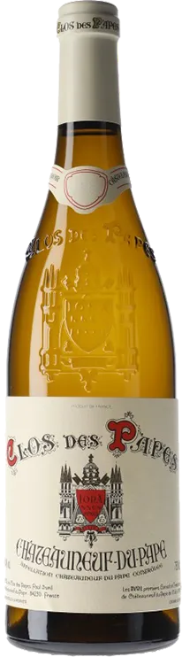 capture du vin Clos des Papes Blanc