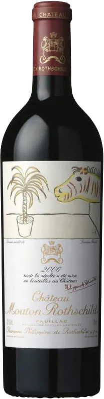 capture du vin Chateau Mouton Rothschild