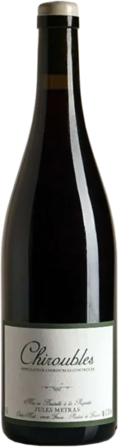 photo du vin Chiroubles la Montagne Jules Métras