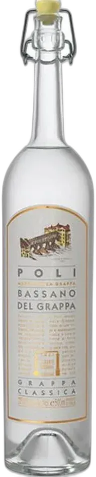 photo du vin Grappa Bassano 24 Carati 2 Verres Emballage Legno Poli