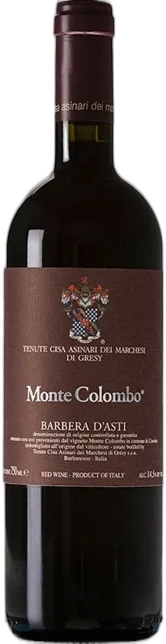photo du vin Monte Colombo Barbera d’Asti
