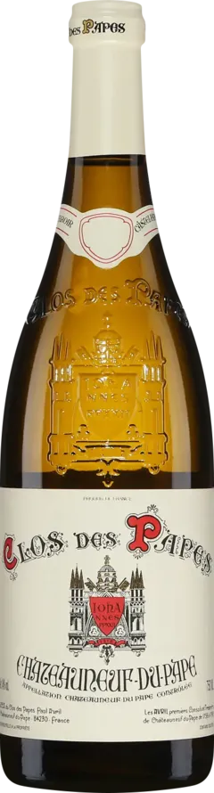 capture du vin Clos des Papes Blanc
