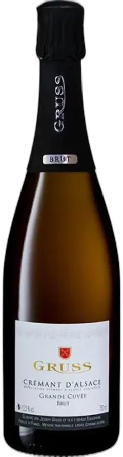 capture du vin Gruss Cremant d’Alsace Grande Cuvee Brut