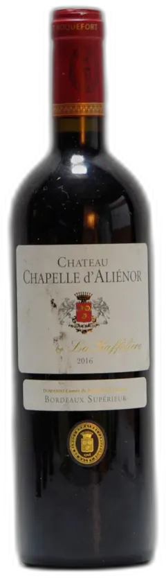 photo du vin Château Chapelle d’Aliénor by Gaffelière Bordeaux Supérieur