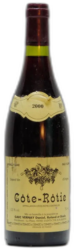 illustration du vin Vernay Daniel et Rolland