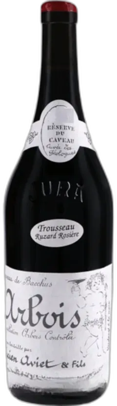 capture du vin Cuvée des Géologues Trousseau Ruzard Rosière