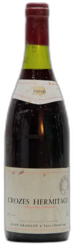 photo du vin Alain Graillot Crozes Hermitage