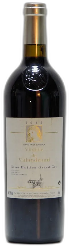 vue du vin Château Valandraud