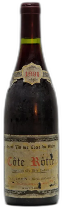 capture du vin Côte-Rôtie la Giroflarie Jasmin