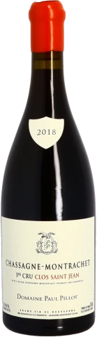 photo Pillot Paul Chassagne Montrachet Rge Clos Saint Jean Rouge Rouge 2019 un Grand Vin de Chassagne Montrachet Rge Clos Saint Jean