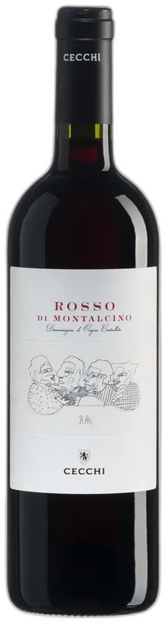 vue du vin Rosso di Montalcino Doc Cecchi