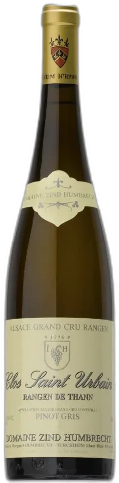 photo du vin Alsace Pinot Gris Grand Cru Rangen de Thann Clos Saint-Urbain Zind-Humbrecht