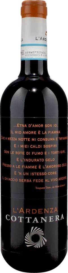 photo du vin Sicilia Mondeuse Doc "l"Ardenza" Cottanera