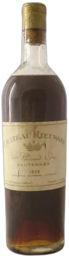 vue du vin Château Rieussec