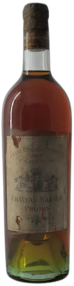 capture du vin Château Rabaud-Promis
