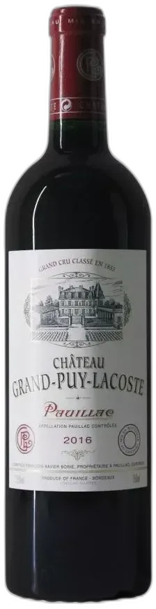 photo du vin Château Grand-Puy-Lacoste