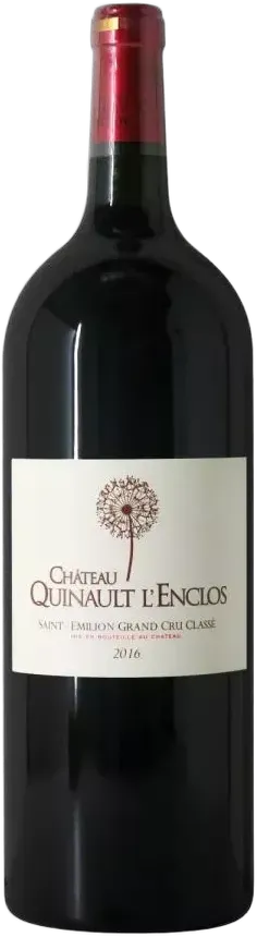 vue du vin Château Quinault l’Enclos Saint Emilion Grand Cru