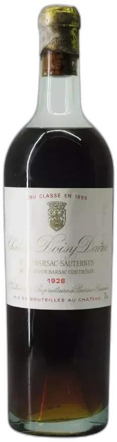 photo du vin Château Doisy-Daëne Barsac Blanc 2022