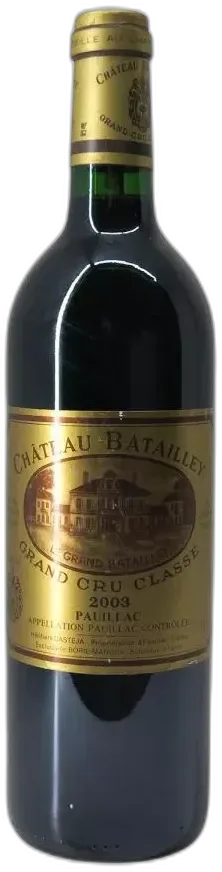 image du vin Château Batailley Rouge