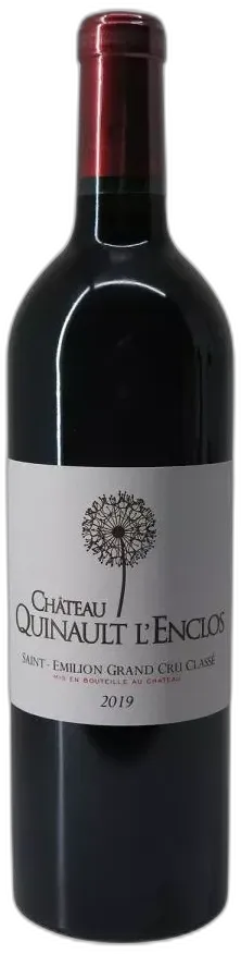 vue du vin Château Quinault l’Enclos Saint Emilion Grand Cru