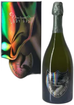 capture du vin Dom Pérignon Edition Limitée Lady Gaga Brut d’Une